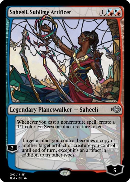 Saheeli, Sublime Artificer in the group Singles at Proxyprinters.com (23800)