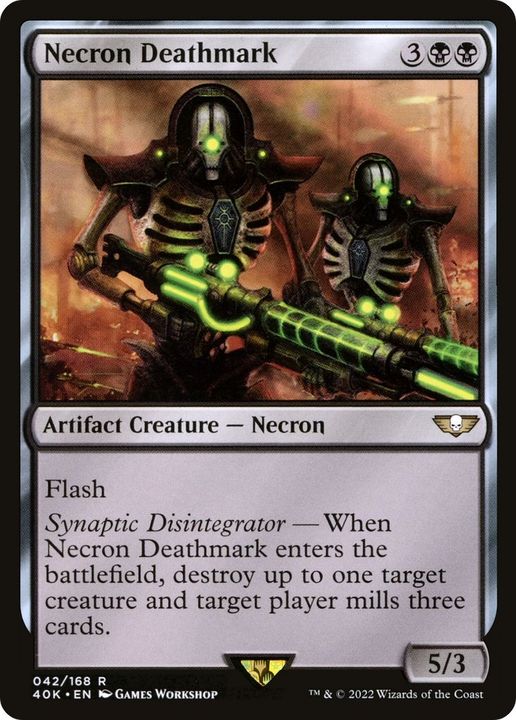 Necron Deathmark in the group Magic the Gathering / Types / Colors / Black at Proxyprinters.com (23813)