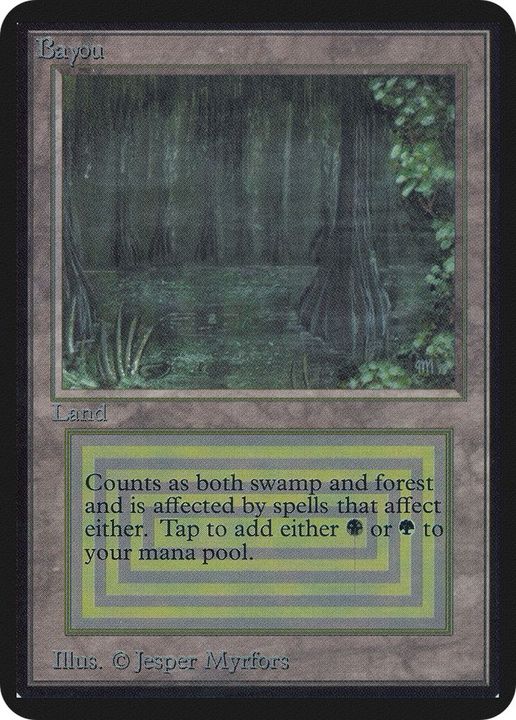 Bayou in the group Magic the Gathering / Types / Land / Forest at Proxyprinters.com (23817)