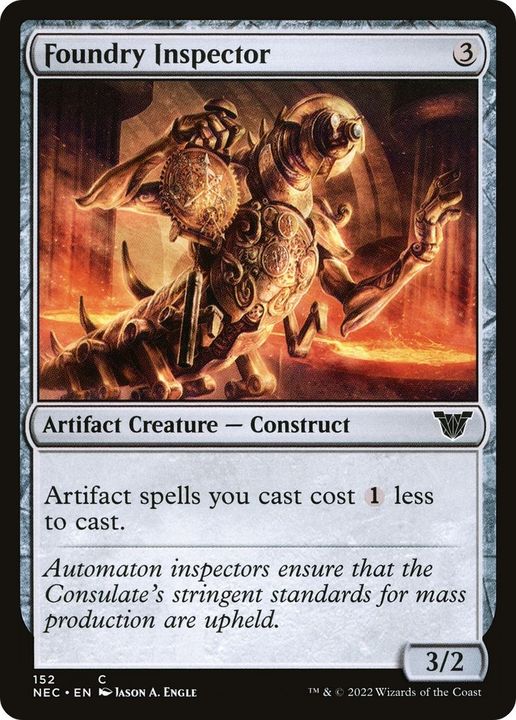 Foundry Inspector in the group Magic the Gathering / Types / Colors / Colorless at Proxyprinters.com (23818)