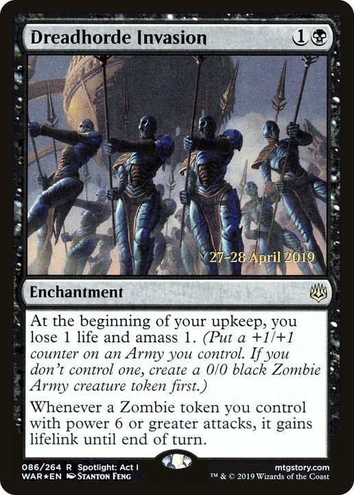 Dreadhorde Invasion in the group Magic the Gathering / Types / Enchantment / Enchantment at Proxyprinters.com (23819)