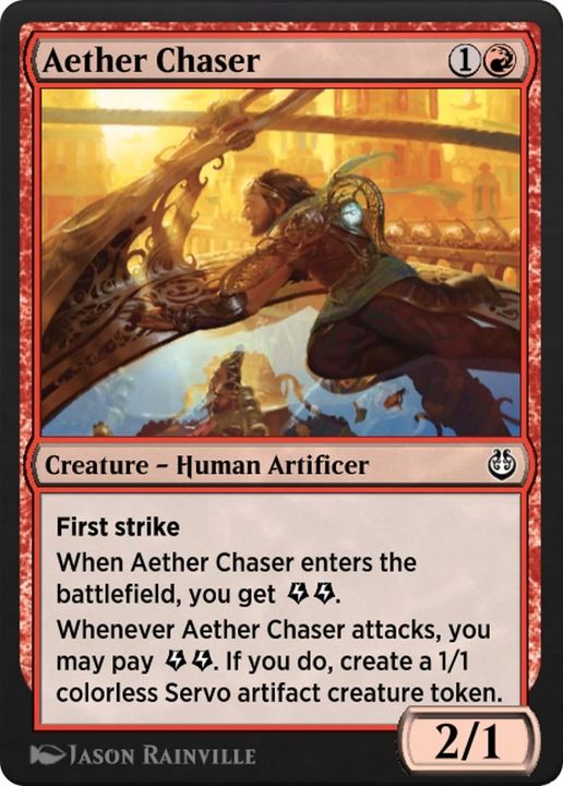 Aether Chaser in the group Magic the Gathering / Sets / Kaladesh Remastered at Proxyprinters.com (23835)