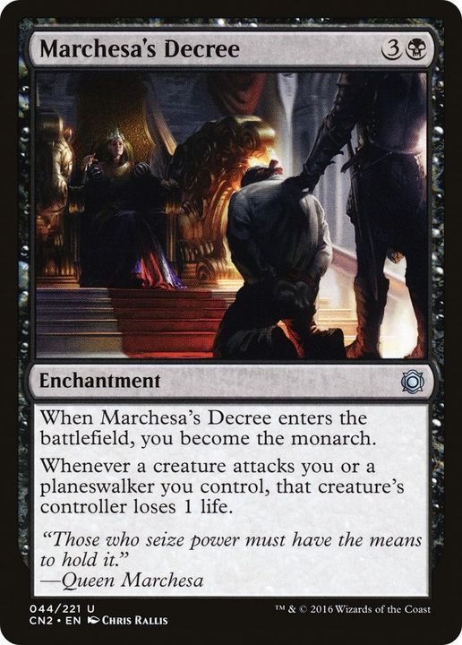 Marchesa's Decree in the group Magic the Gathering / Types / Enchantment / Enchantment at Proxyprinters.com (23840)