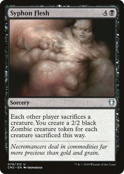 Syphon Flesh in the group Magic the Gathering / Types / Colors / Black at Proxyprinters.com (23847)