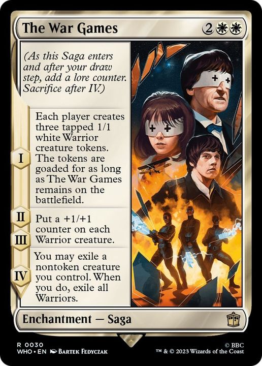 The War Games in the group Magic the Gathering / Types / Colors / White at Proxyprinters.com (2385)