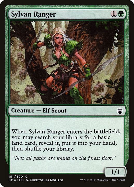 Sylvan Ranger in the group Magic the Gathering / Types / Creatures / Elf at Proxyprinters.com (23880)