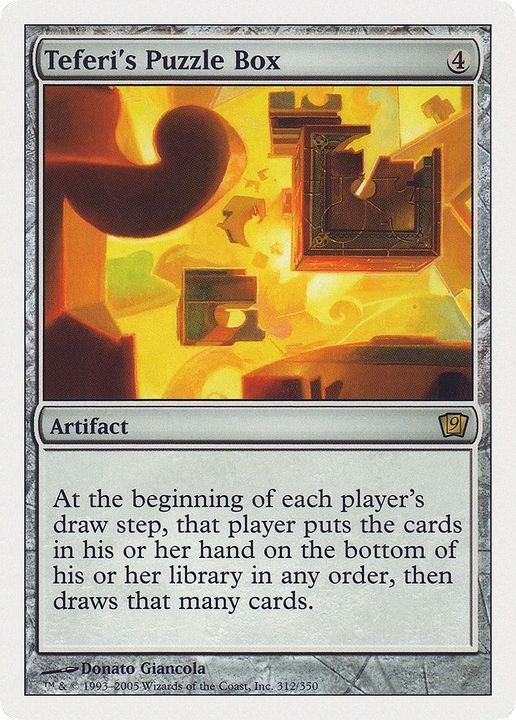 Teferi's Puzzle Box in the group Magic the Gathering / Types / Artifacts / Artifact at Proxyprinters.com (23884)