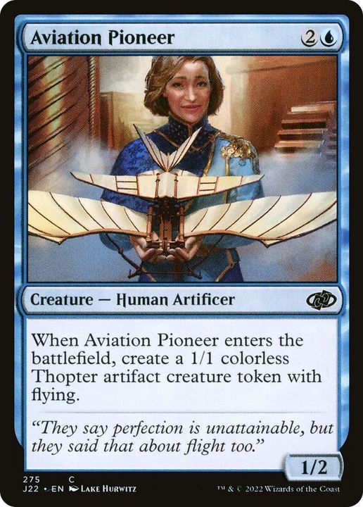 Aviation Pioneer in the group Magic the Gathering / Types / Creatures / Human at Proxyprinters.com (23893)