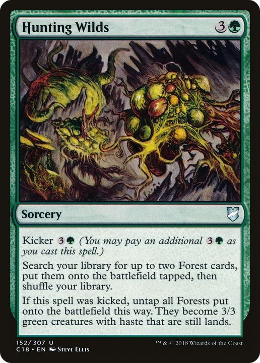 Hunting Wilds in the group Magic the Gathering / Types / Colors / Green at Proxyprinters.com (239)