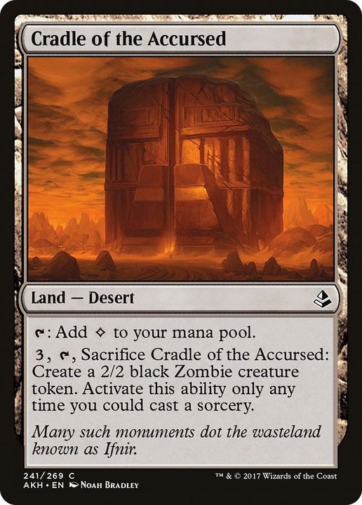 Cradle of the Accursed in the group Magic the Gathering / Sets / Amonkhet at Proxyprinters.com (23911)