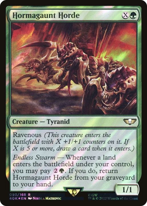 Hormagaunt Horde in the group Magic the Gathering / Types / Colors / Green at Proxyprinters.com (2397)