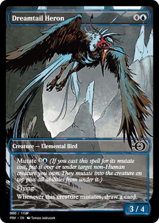 Dreamtail Heron in the group Magic the Gathering / Types / Colors / Blue at Proxyprinters.com (23981)