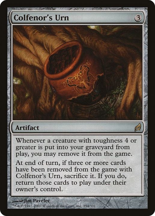 Colfenor's Urn in the group Magic the Gathering / Types / Artifacts / Artifact at Proxyprinters.com (23984)