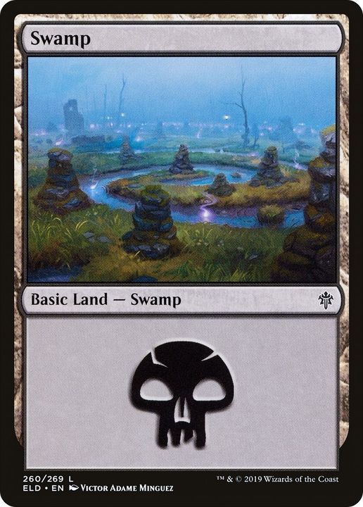 Swamp in the group Magic the Gathering / Sets / Throne of Eldraine at Proxyprinters.com (23995)