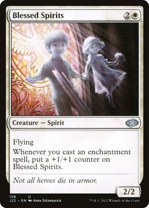 Blessed Spirits in the group Magic the Gathering / Sets / Jumpstart 2022 at Proxyprinters.com (24005)