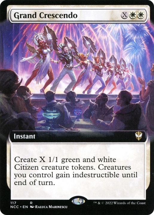 Grand Crescendo in the group Magic the Gathering / Types / Colors / White at Proxyprinters.com (24012)