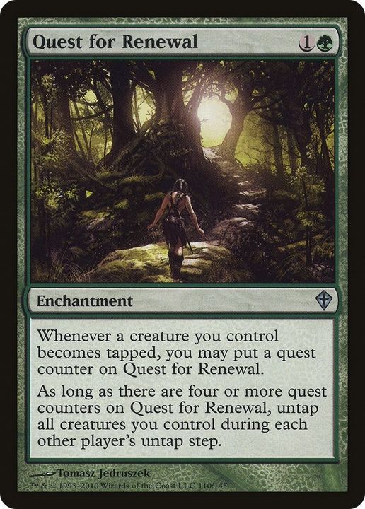 Quest for Renewal in the group Magic the Gathering / Types / Enchantment / Enchantment at Proxyprinters.com (24018)