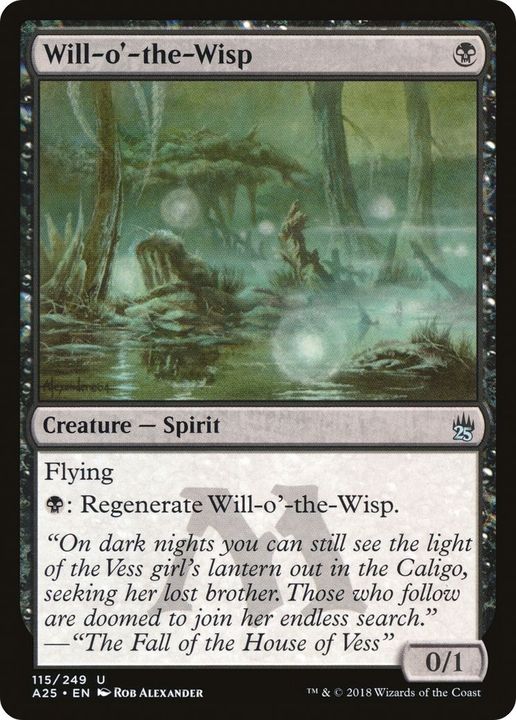 Will-o'-the-Wisp in the group Magic the Gathering / Sets / Masters Edition III at Proxyprinters.com (2402)