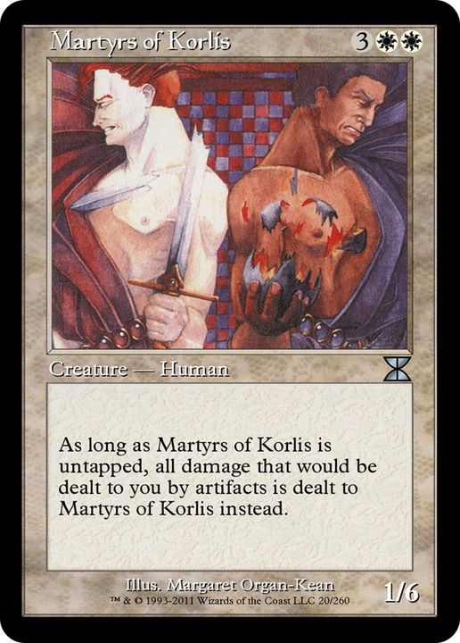 Martyrs of Korlis in the group Magic the Gathering / Types / Creatures / Human at Proxyprinters.com (24030)