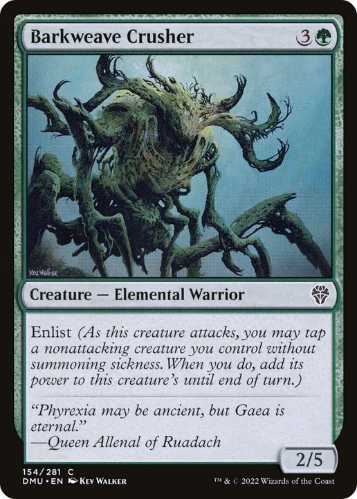 Barkweave Crusher in the group Magic the Gathering / Types / Creatures / Warrior at Proxyprinters.com (24034)