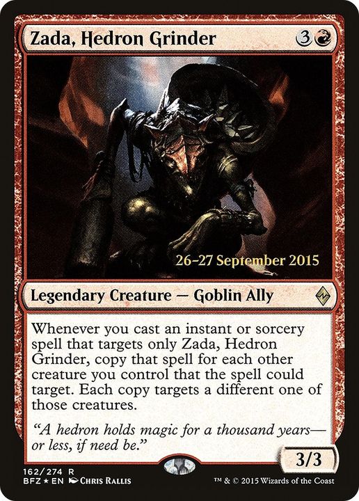 Zada, Hedron Grinder in the group Magic the Gathering / Types / Creatures / Goblin at Proxyprinters.com (24063)