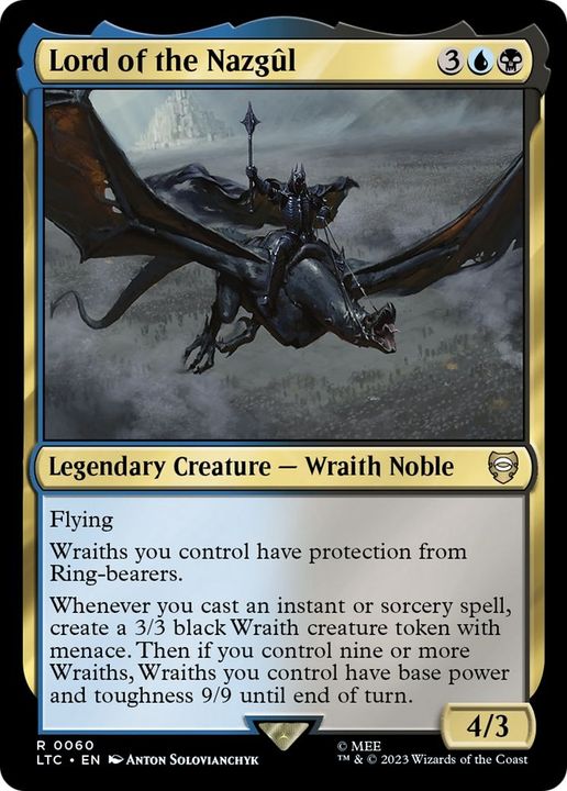 Lord of the Nazgûl in the group Magic the Gathering / Types / Colors / Multicolors / B, U at Proxyprinters.com (24073)