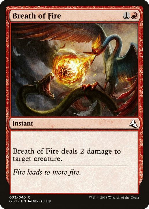 Breath of Fire in the group Magic the Gathering / Types / Colors / Red at Proxyprinters.com (24090)