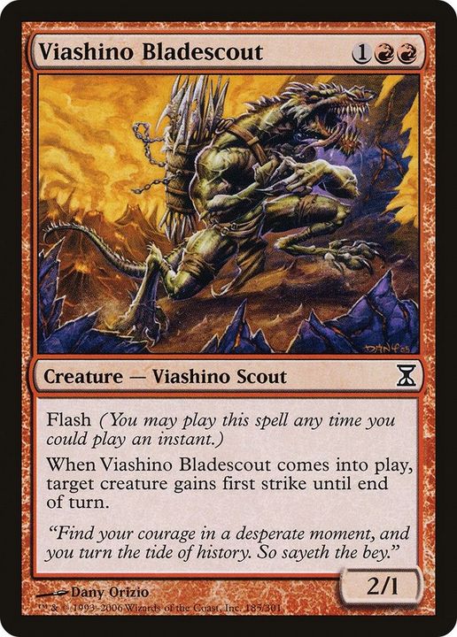 Viashino Bladescout in the group Magic the Gathering / Types / Colors / Red at Proxyprinters.com (24108)