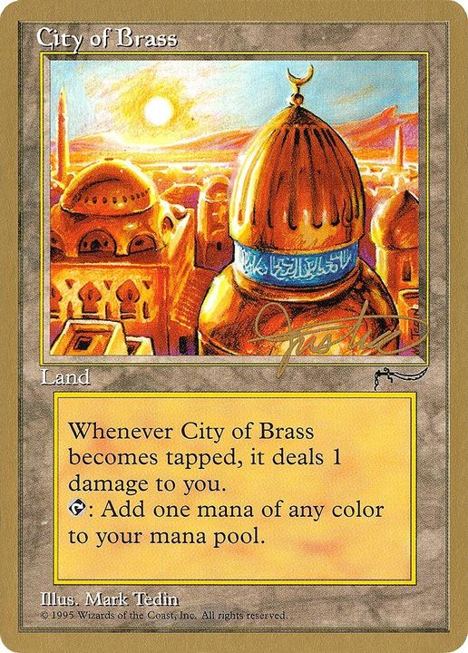 City of Brass in the group Magic the Gathering / Types / Colors / Colorless at Proxyprinters.com (24109)