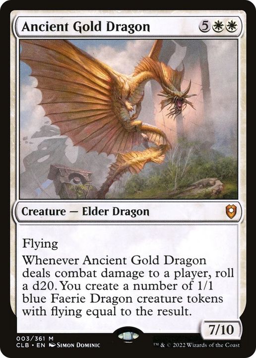 Ancient Gold Dragon in the group Advanced search at Proxyprinters.com (24147)