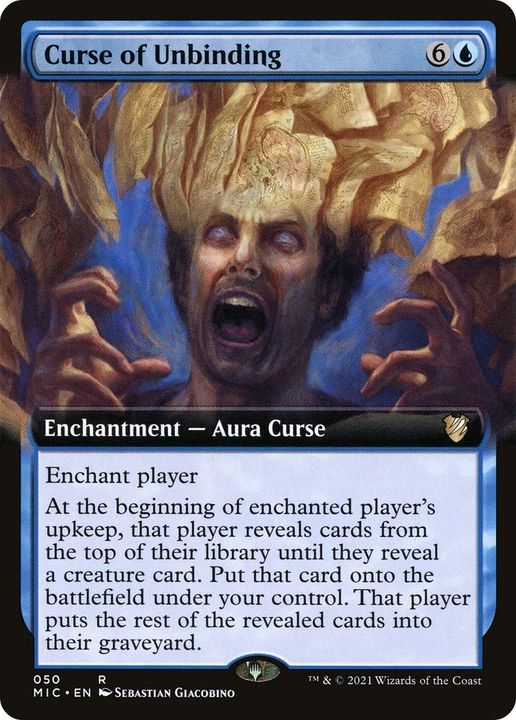 Curse of Unbinding in the group Magic the Gathering / Types / Colors / Blue at Proxyprinters.com (2415)