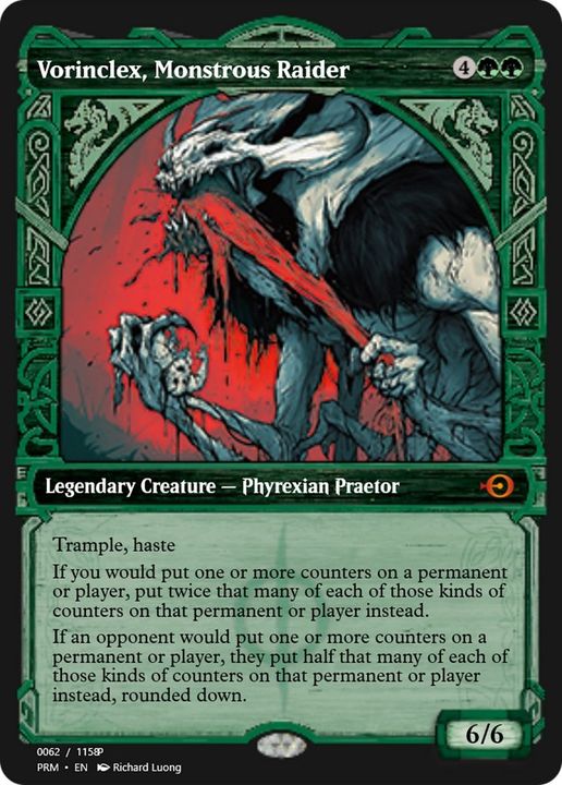 Vorinclex, Monstrous Raider in the group Magic the Gathering / Types / Colors / Green at Proxyprinters.com (24155)