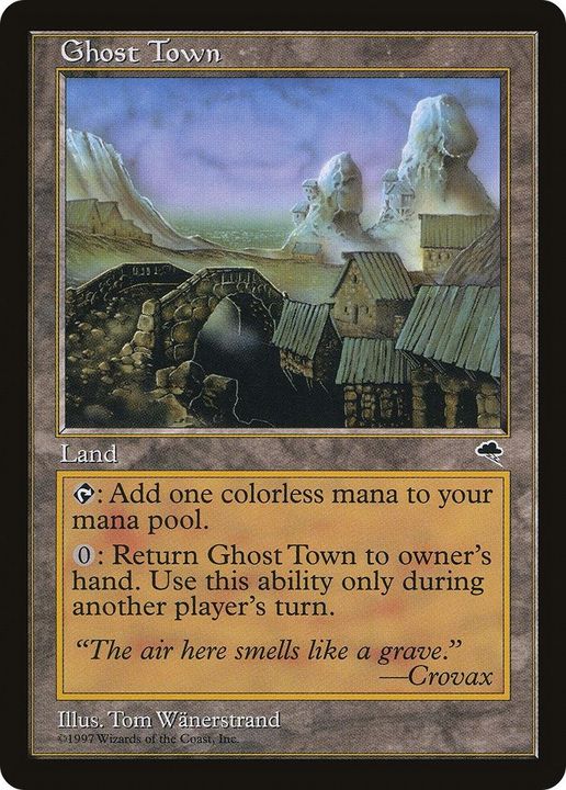 Ghost Town in the group Magic the Gathering / Sets / Tempest at Proxyprinters.com (24159)