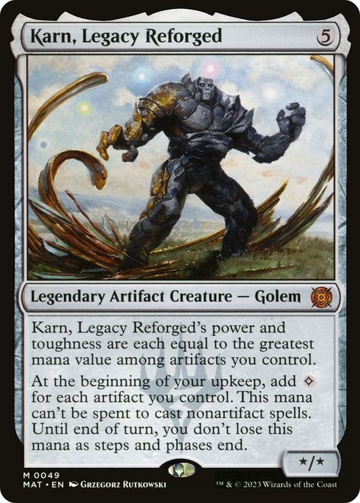 Karn, Legacy Reforged in the group Magic the Gathering / Types / Artifacts / Legendary Artifact at Proxyprinters.com (24161)