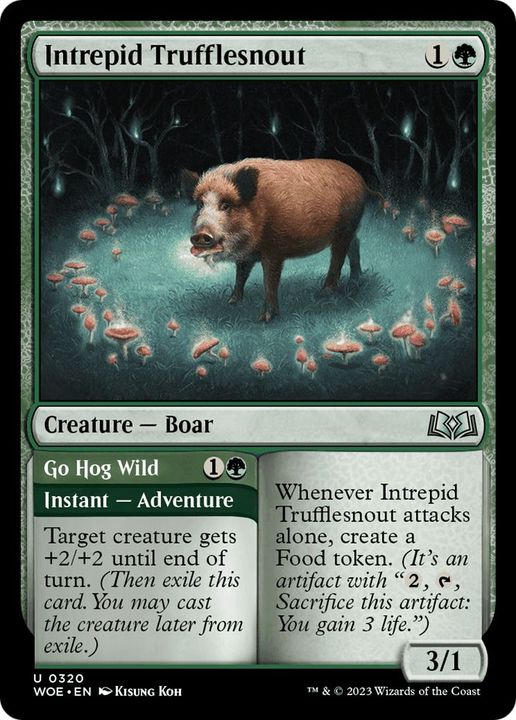 Intrepid Trufflesnout // Go Hog Wild in the group Advanced search at Proxyprinters.com (24172)