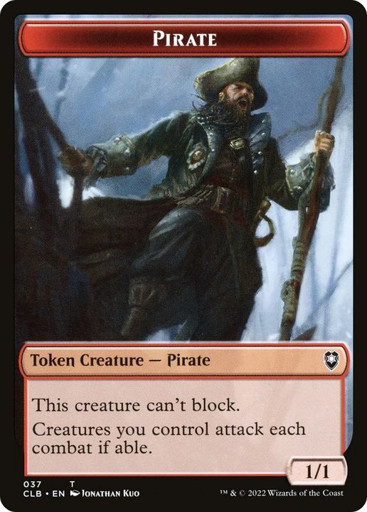 Pirate in the group Magic the Gathering / Types / Colors / Red at Proxyprinters.com (24173)