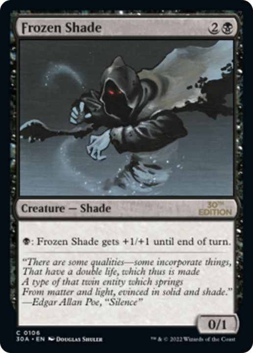 Frozen Shade in the group Magic the Gathering / Types / Colors / Black at Proxyprinters.com (24177)