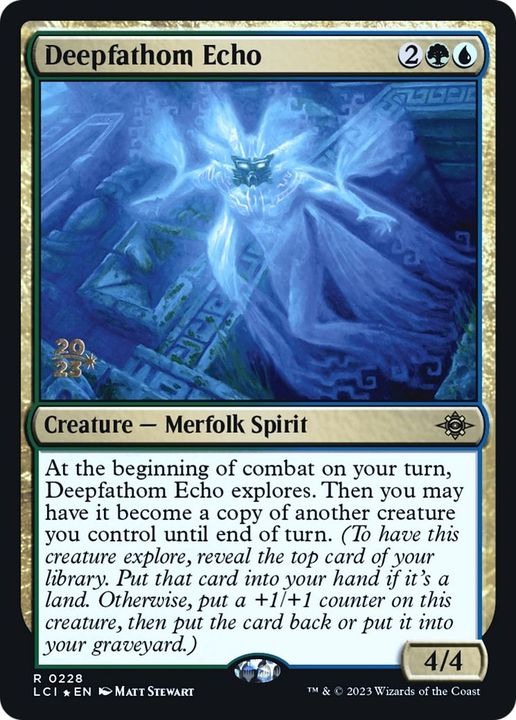 Deepfathom Echo in the group Magic the Gathering / Sets / The Lost Caverns of Ixalan Promos at Proxyprinters.com (24180)