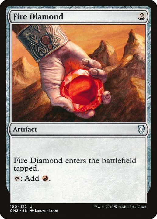 Fire Diamond in the group Magic the Gathering / Types / Artifacts / Artifact at Proxyprinters.com (24216)