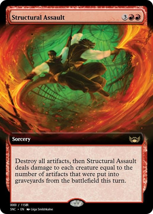 Structural Assault in the group Magic the Gathering / Types / Colors / Red at Proxyprinters.com (24231)