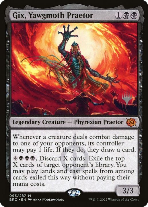 Gix, Yawgmoth Praetor in the group Magic the Gathering / Types / Colors / Black at Proxyprinters.com (24244)