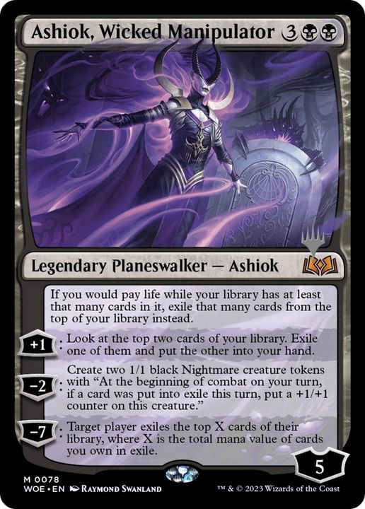 Ashiok, Wicked Manipulator in the group Magic the Gathering / Types / Colors / Black at Proxyprinters.com (24261)