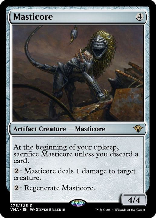 Masticore in the group Magic the Gathering / Types / Colors / Colorless at Proxyprinters.com (24262)