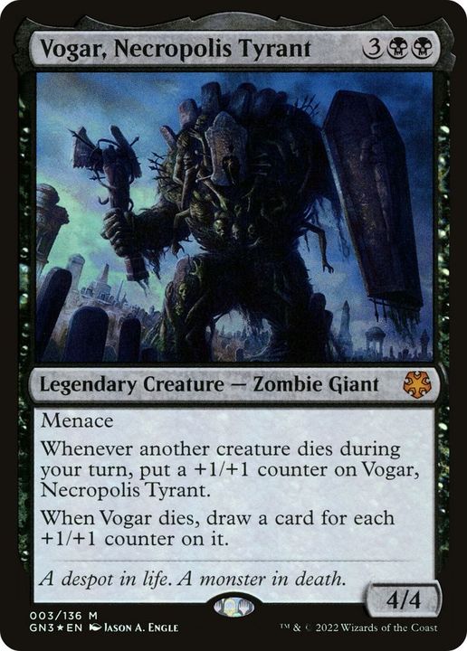 Vogar, Necropolis Tyrant in the group Singles at Proxyprinters.com (24265)