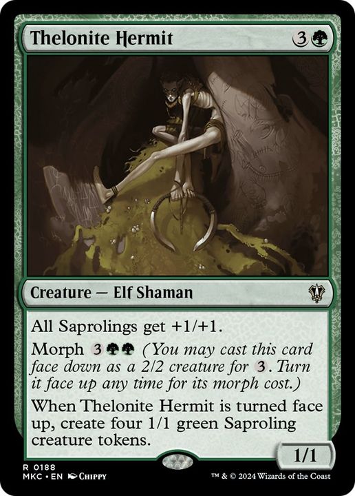 Thelonite Hermit in the group Magic the Gathering / Types / Creatures / Elf at Proxyprinters.com (24280)