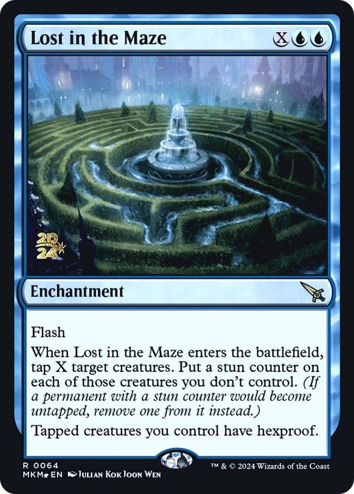 Lost in the Maze in the group Magic the Gathering / Types / Enchantment / Enchantment at Proxyprinters.com (2431)