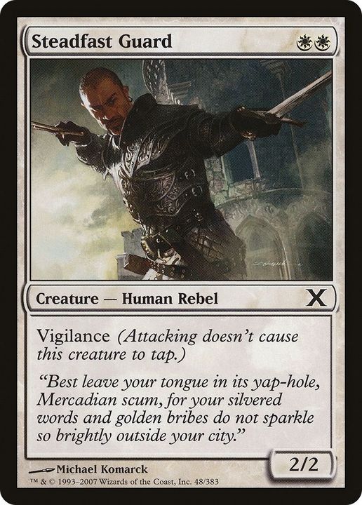 Steadfast Guard in the group Magic the Gathering / Types / Creatures / Human at Proxyprinters.com (24339)