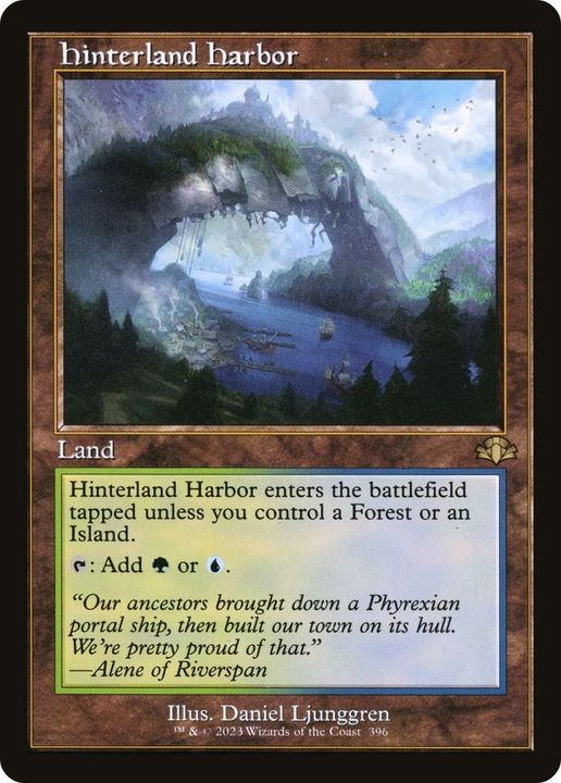 Hinterland Harbor in the group Magic the Gathering / Types / Colors / Colorless at Proxyprinters.com (2434)