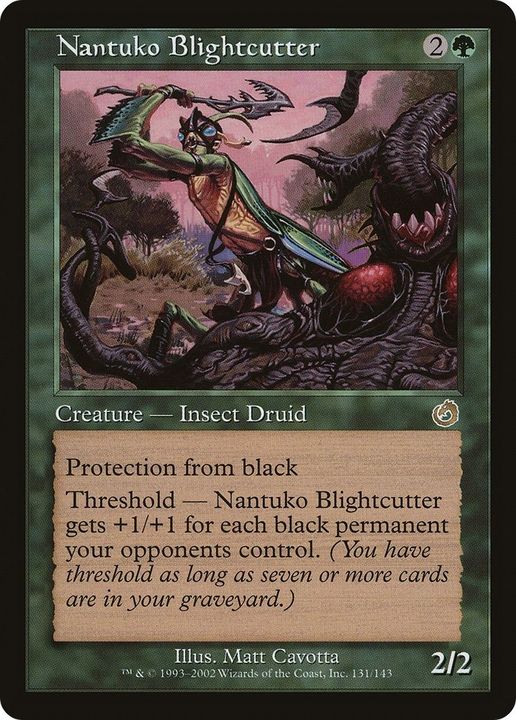 Nantuko Blightcutter in the group Magic the Gathering / Types / Colors / Green at Proxyprinters.com (24342)