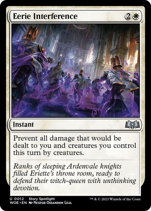 Eerie Interference in the group Magic the Gathering / Types / Colors / White at Proxyprinters.com (24343)